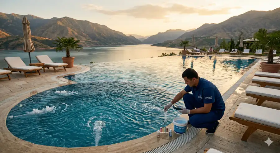 Чистка бассейнов