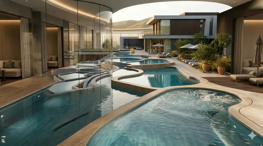 Гидромассажные бассейны для SPA и отдыха